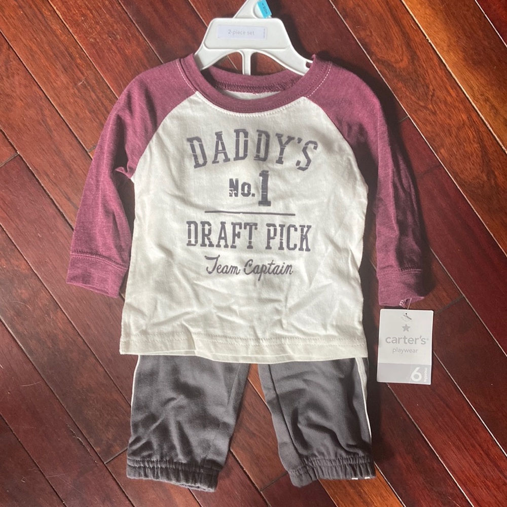 NWT Carters 2 piece set 6 months